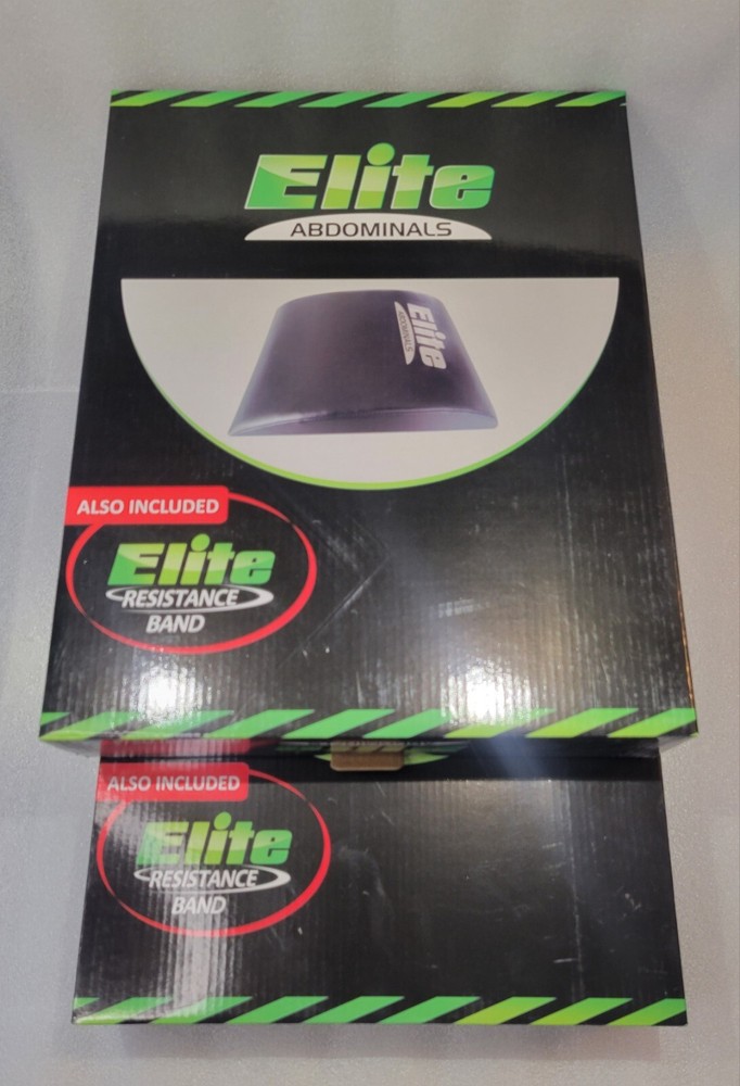 2X Elite Sportz Equipment High Density Foam Sit Up Ab Mats & Resistance Band NEW