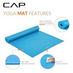 Barbell HHY-CF004B Fitness Yoga Mat, Blue, Original version