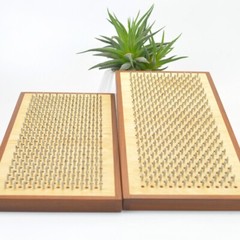 Sadhu Board with Thermal Ash “Nirvana” Galvanized Nails 10 mm/0.4 inch