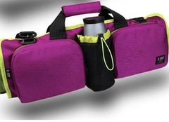BUBM Yoga Mat Roll Bag Professional Quality Multi Pocket Shoulder & Top Handle