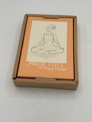 Yoga Card Deck – Pack Full Of Yoga Poses, 28 Poses – BN!!