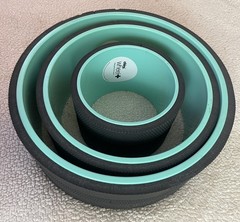 Chirp Wheel Plus + 3 Pack Back Roller Relief Spinal Mobility Stretch 12” 10” 6”