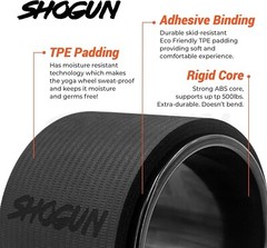 Shogun Sports Back Circle 6″ Yoga Wheel to Relieve Back Pain & Stretching