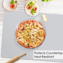 Extra Large Silicone Mat, 31.5×17 Inch Heat Resistant Mat for Kitchen Counter…