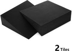 2 Pack Yoga Foam Wedge, 13″ EVA Foam Calf Stretch Slant Board for Lower Leg S…