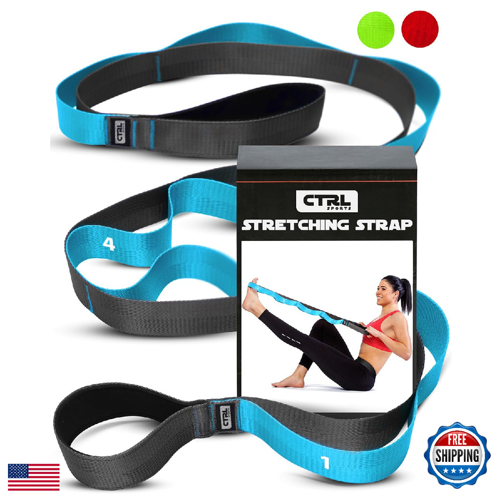 Ctrl Sports Stretching – Non Elastic Stretch Band For Physical Therapy