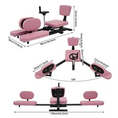 220.46lbs Leg Stretcher Leg Split Machine For Flexibility Leg Stretching Trainer