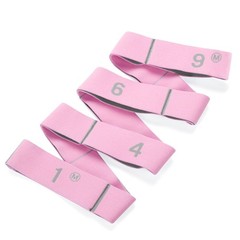 Elastic Yoga Stretch Strap for Pilates Dance Stretching Physical-Therapy Fitness