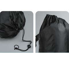 N-KONGJIAN Yoga Mat Bag with Adjustable Strap, Gym Bag, Large, black