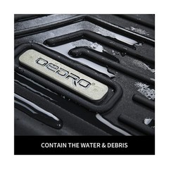 OEDRO Upgraded Floor Mats Fit for Honda Odyssey 2011-2017, All Weather TPE 3 …