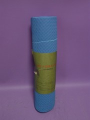 Good Nite Yoga Mat Non Slip TPE Sports Mat Gym Mat Blue 183x61x0.6cm
