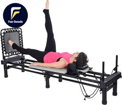 Reformer Home Workout Equipment Pilates Machine W/Resistance