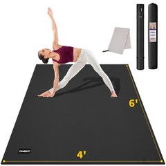 Yoga Mat for Women and Men, Extra Long and Wide Exercise Mat(72″x48″/84″x30″)…