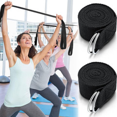 6 Pcs Yoga Strap for Stretching 8 Ft Yoga Exercise Adjustable Straps Bands with