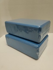 Yoga Blocks Set of 2 Foam Exercise Workout Stretch Balance Support