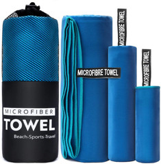 Double sided velvet quick drying towel, ultrafine fiber sports and fitness towel