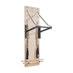 VEVOR Wall Mounted Pilates Reformer Machine Pilates Springboard Maple Wood Gym