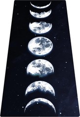 TPE Large Yoga Mat Non-Slip Exercise Fitness Mat with Carry Bag Extra Wide Yoga