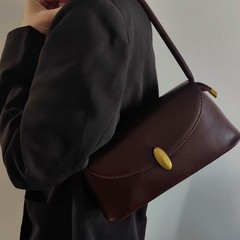 Retro Shoulder Bag for Women, Leather Small Tote Handbag Hobo Cute Clutch Sho…