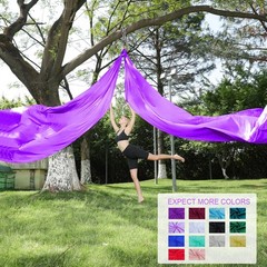 Zyosjk Aerial Silks 11 Yards Aerial Silks For Home Aerial Yoga Swing Aerial