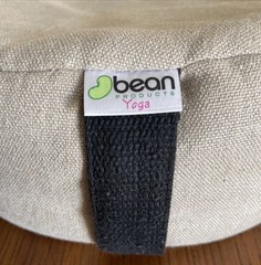 Natural Hemp Zafu Meditation Pillow – Organic Buckwheat Fill Zen Yoga Pillow