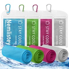 Cooling Towels, Soft Breathable Cooling Towels for Neck and Face, Microfiber …