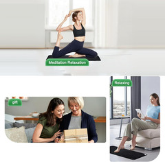 Enhanced Grounding Yoga Mat – 71″x24″ Non-Slip with 15ft Cord