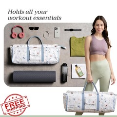 Maison d’ Hermine Yoga Mat Tote Ice Florals