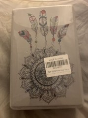 High Density Premium Black & Grey Yoga Block: Feathers (NEW)