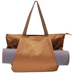 Yoga Tote Bag Women Shoulder Drawstring Office Workout Travel Pilates Gym