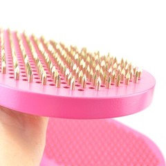 Unique Sadhu Board “Feather” Yellow Galvanized Nails 10 mm/0.4 inch