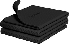Foldable Yoga Mat for Travel Folding Yoga Mat 6mm Thick with Carrying Bag, No…