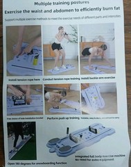 Multifunctional Pilate Board for Home Workout 5 in 1 Pilate Sliding Board Purple