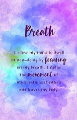 Meditator Cards- 58 Meditation Prompts for Anxiety Self-Care Stress Relief
