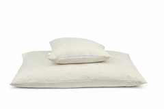 Buckwheat Floor Cushion – Undyed Cotton Meditation Pillow for Yoga, Natural