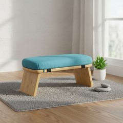 Meditation Bench Portable Bag Portable Meditation Bench Wooden for Meditators