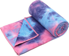 Hot Yoga Towel – Microfiber Non Slip Yoga Mat Towel with Grip Dot Sweat Absorben