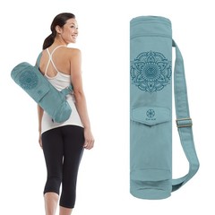 Cargo Yoga Mat Bag, Full-Zip Carrier (Niagara)