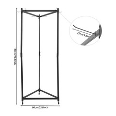 Yoga Mat Storage Rack Metal Double Sided Yoga Mats Storage Cart on Wheels