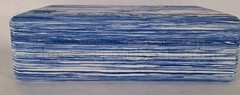 New Lululemon Lift and Lengthen Yoga Block Ocean Tide Blue and White Sold Out
