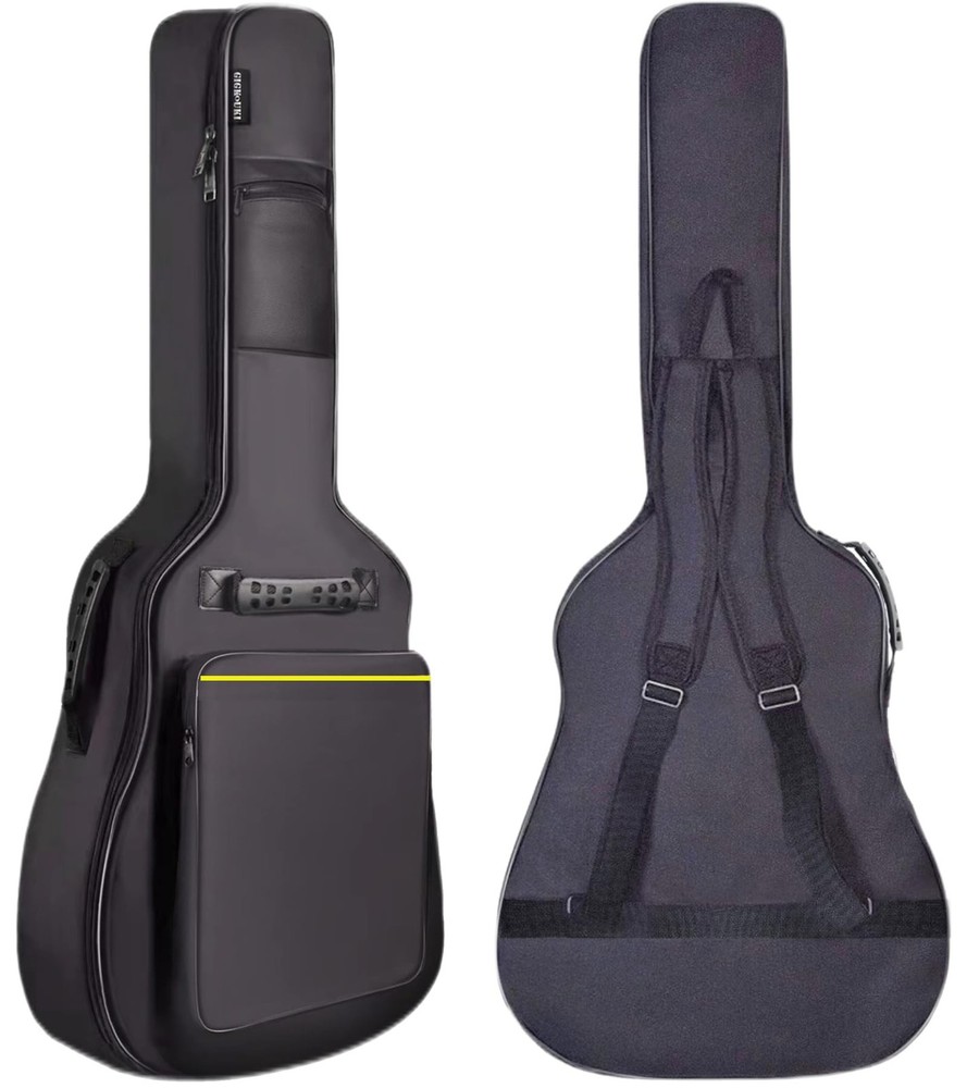 GIGKOUKI Acoustic Guitar Bag Gig Bag 0.35 In Thick Padding for 39 40 41 Inch …