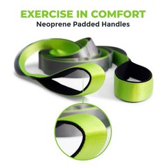 Gradient Fitness Stretching Strap for Physical Therapy, 12 MultiLoop Stretch …