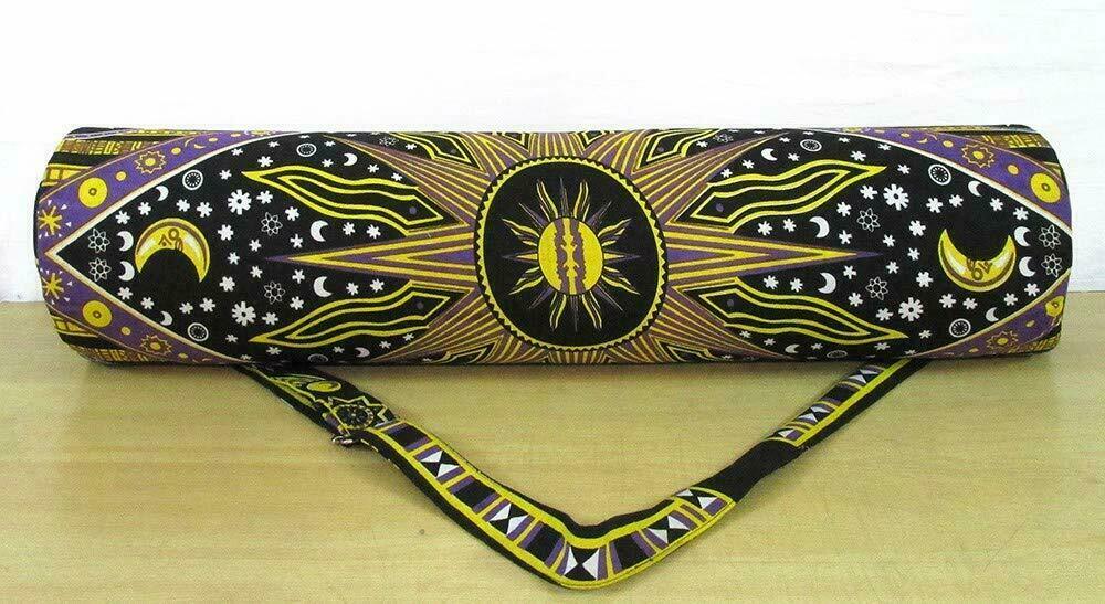 Yoga Bag Unisex Cross Body Shoulder Bag Handmade Yoga Mat Carrying Case