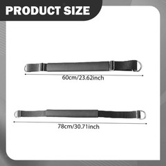 Pilates Foot Strap Exercise Strap Pilates Reformer Accessories Adjustable Yoga