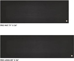Manduka PRO79-LONG & WIDE-MIDNIGHT Yoga Mat 79″ x 52″ 6mm Studio Quality