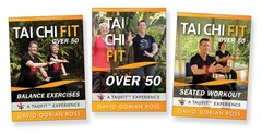 Tai Chi Fit OVER 50 3-disc Set (David-Dorian Ross DVD) Gentle…