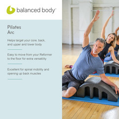 Pilates Arc, Step Barrel for Spine Exercises, Balance, Core Strengthening, and S