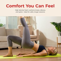 Versatile Yoga Mat with Textured Surface – Portable and Durable for All Floors