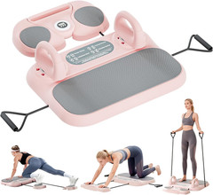 6-in-1 Foldable Pilates Reformer Board for Home Workout & Core Training