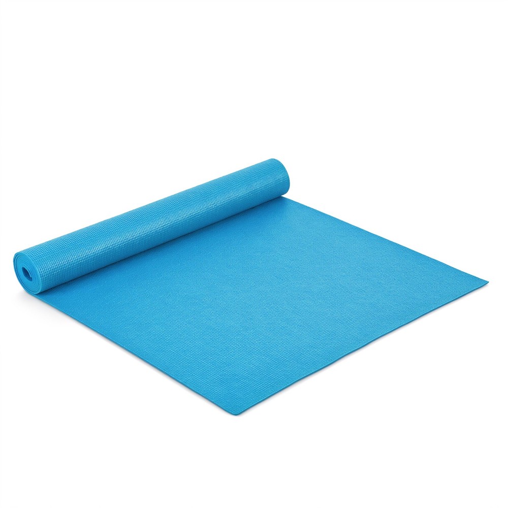 Barbell HHY-CF004B Fitness Yoga Mat, Blue, Original version